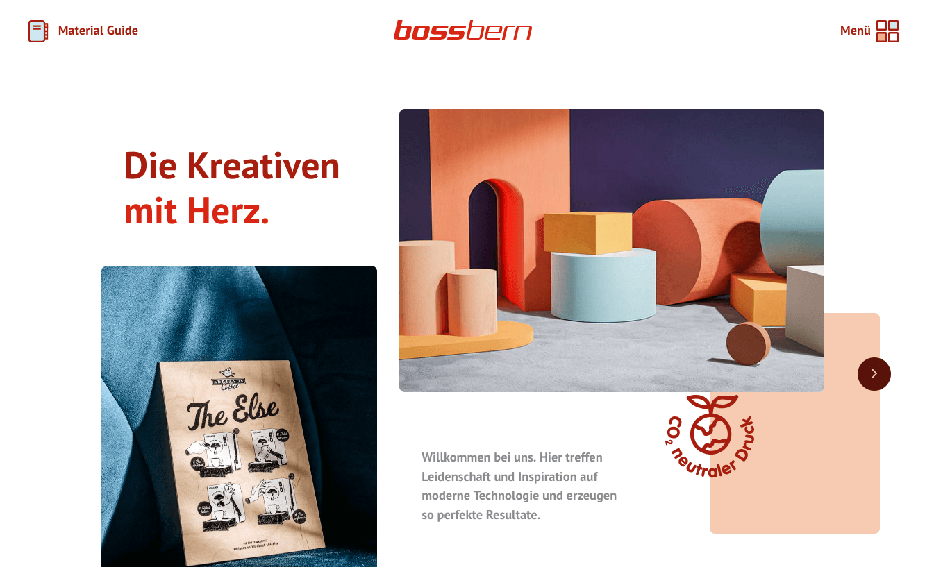 Screenshot of bossbern @ novu