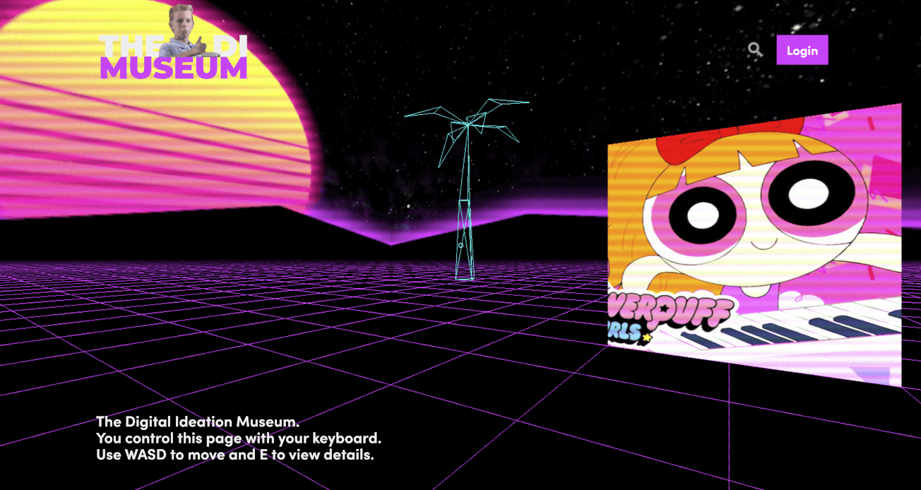 Screenshot of DI Museum